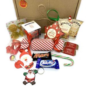 large christmas tea box