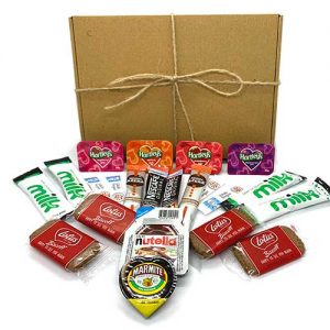 coffee and biscuit letter box gift box